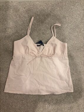 Brandy Melville Stripped Babydoll Tank